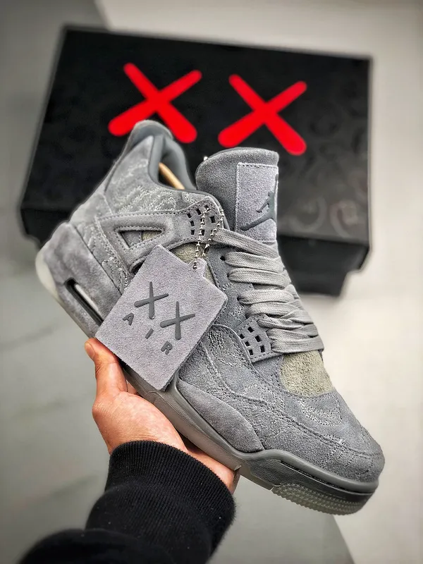 Jordan 4 x Kaws Grey 